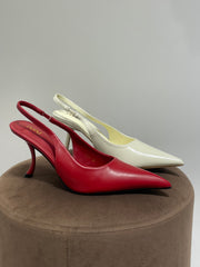 Slingback Margot con tacco a virgola
