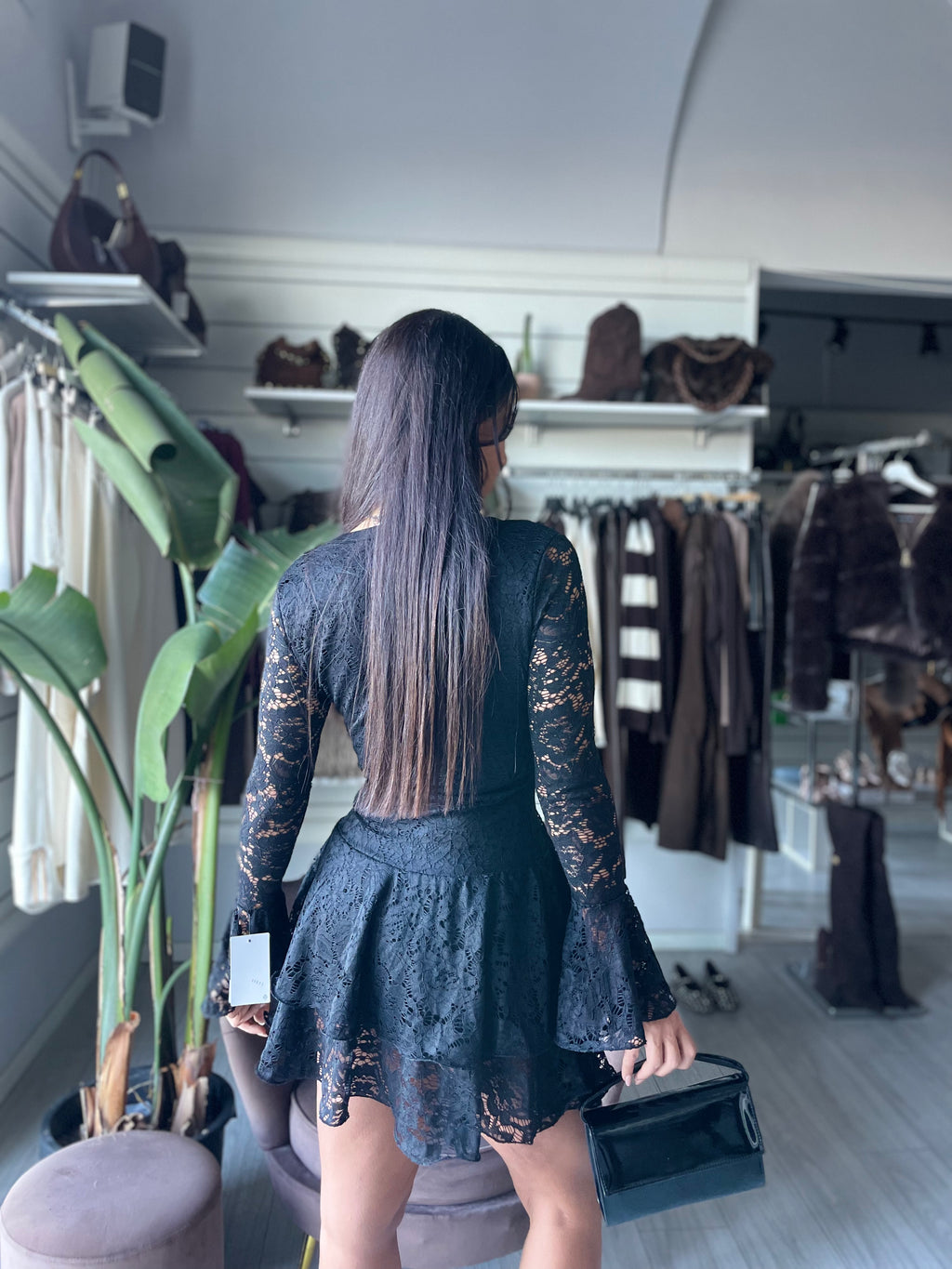 MINI DRESS JUMPSUIT IN PIZZO